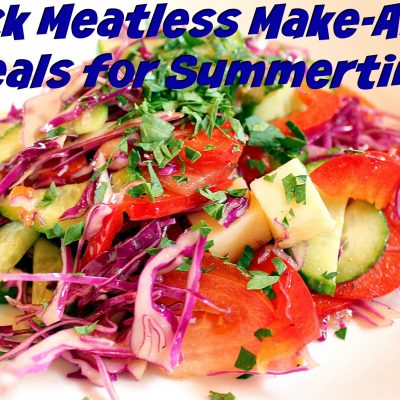 Our Weekly Healthy Meatless Menu