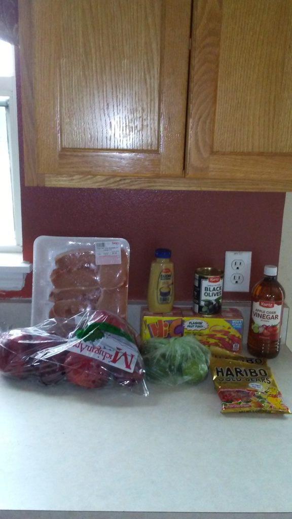 $67 weekly grocery list haul meal plan october 9