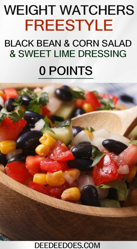 Weight Watchers 0 Point Black Bean & Corn Salad