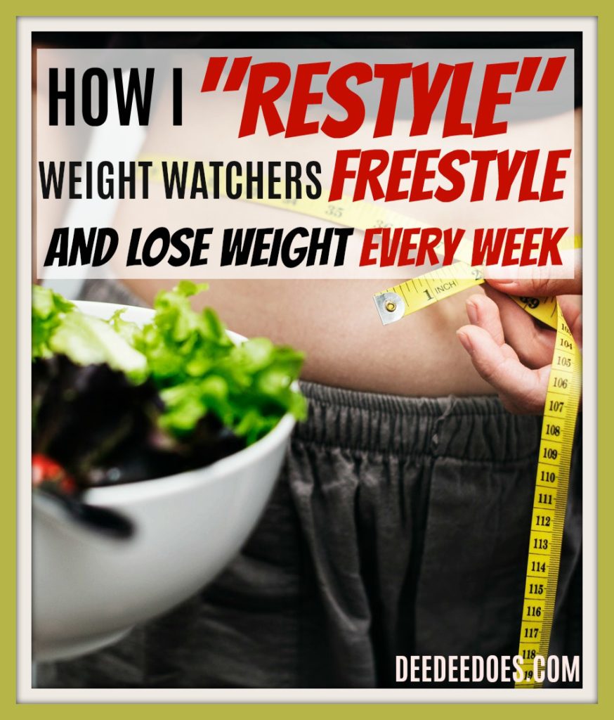 RESTYLE Weight Watchers FREESTYLE Lose Weight Single Week