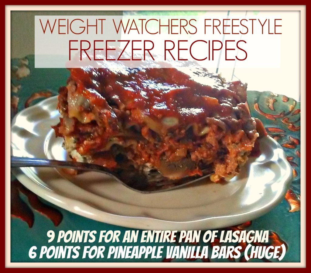 Low Point Freezer Cooking Meals Weight Watchers Freestyle Week 3