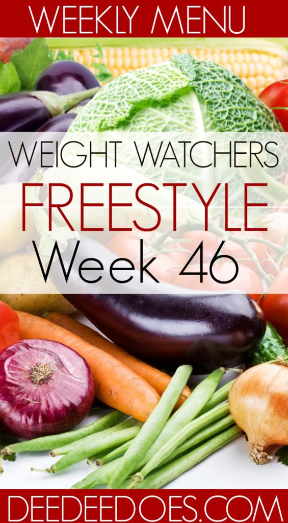 low point weight watchers freestyle menu
