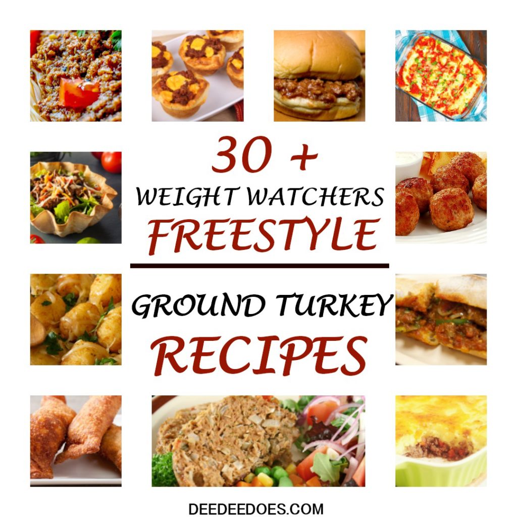 Weight Watchers Freestyle Recipes Using 0 Point Ground Turkey Chicken