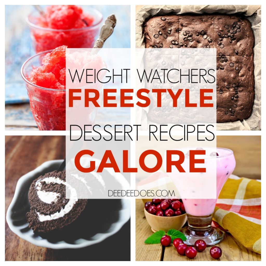 Weight Watchers Freestyle Dessert Recipes