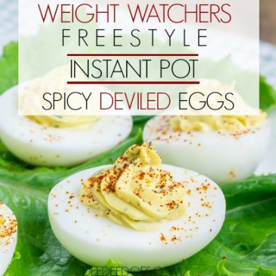 Weight Watchers Instant Pot Recipe for Spicy Deviled Eggs