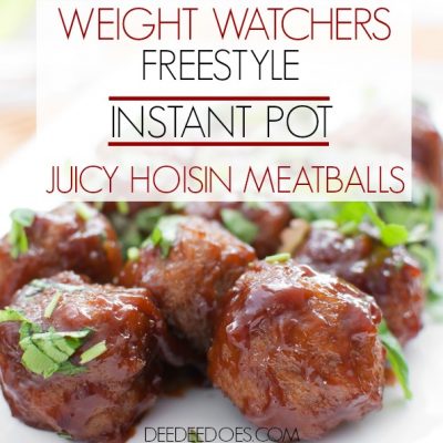 Weight Watchers Instant Pot Recipe for Juicy Hoisin Meatballs