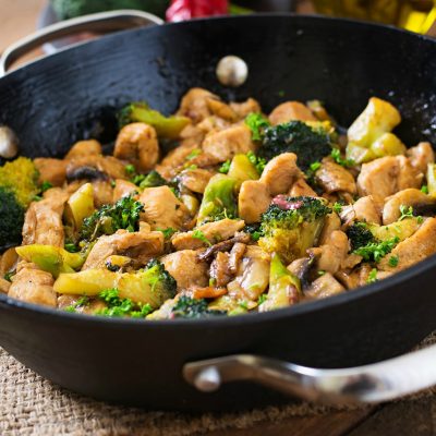 Delicious and Healthy Chinese Ginger Chicken with Broccoli