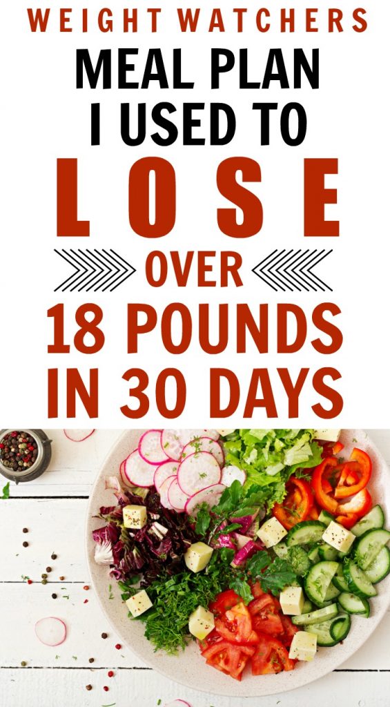 30 day meal plan to lose weight