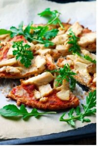 Picture of Easy Cauliflower Crust Barbecue Chicken Pizza