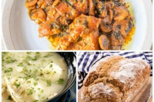 Weight Watchers Meals: Chicken Marsala, No Knead Bread + Chicken & Dumplings from DeeDeeDoes.com