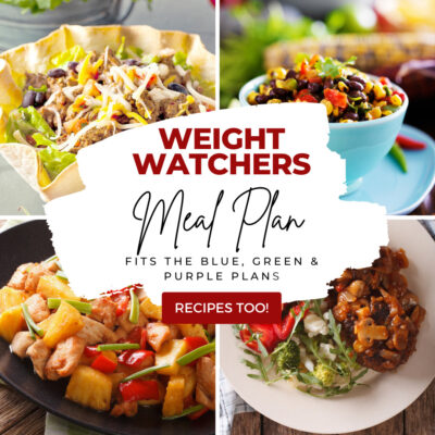 Weight Watchers Weekly Meal Plan for the Week of 9/6-9/12