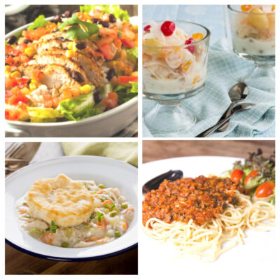 Weight Watchers Personal Points Weekly Meal Plan for the Week of 2/7/22