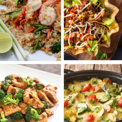 7 Day Healthy Meal Plan with WW Personal Points-Week 8/8/22
