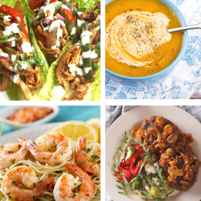 Healthy Weekly Meal Plan with WW Personal Points for the Week of 8/29/22
