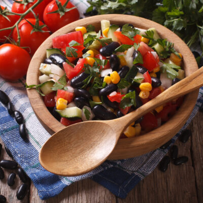 WW High Protein Salad Recipe – Black Bean & Sweet Corn Salad in Lime Dressing for 0 Points