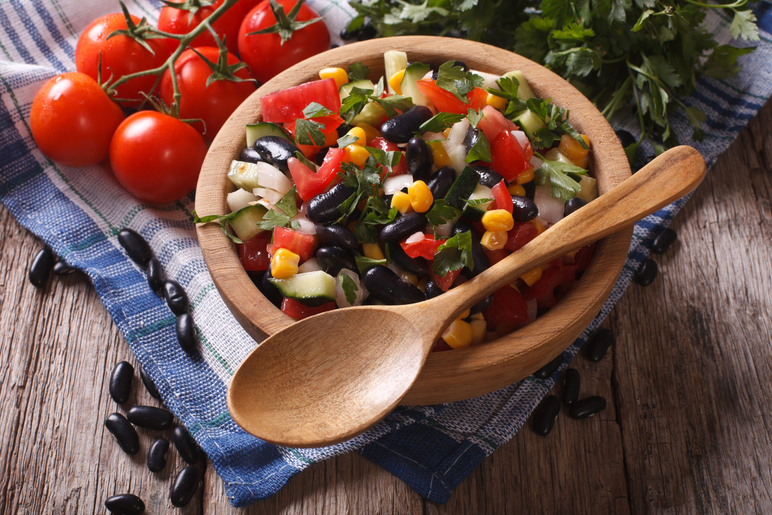 WW High Protein Salad Recipe Black Bean & Sweet Corn Salad