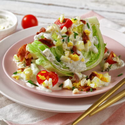 Quick & Healthy No-Cook Summer Salad Recipe: Refreshing Iceberg Wedge Salad