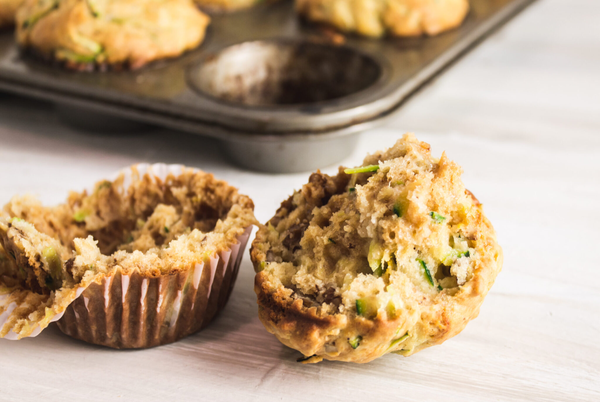 Delicious Healthy Jumbo Zucchini Muffins for Breakfast