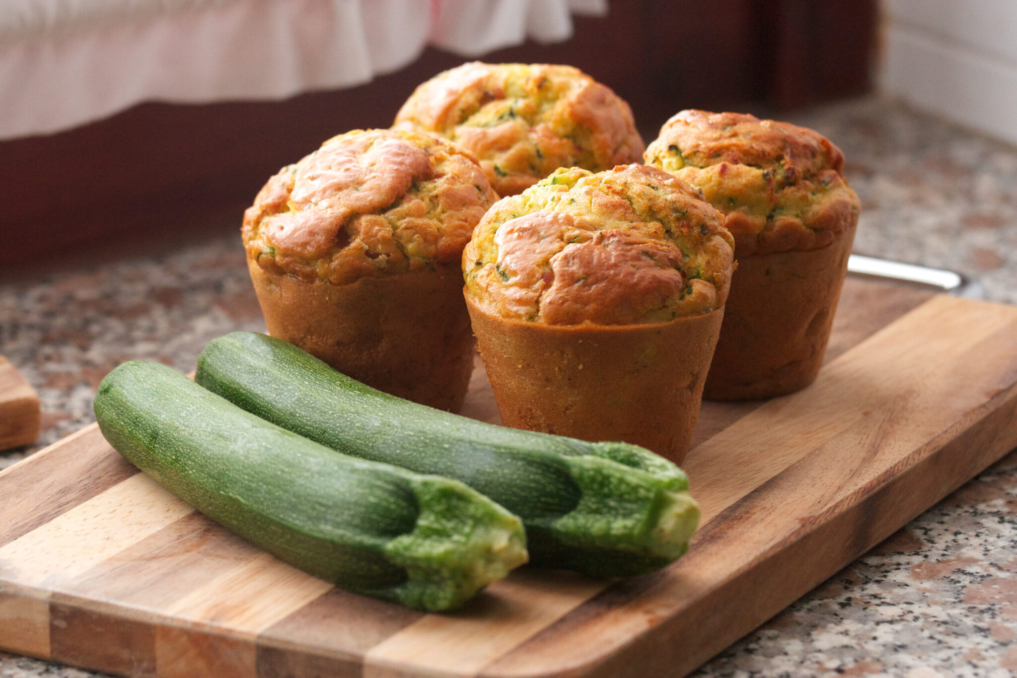 Delicious Healthy Jumbo Zucchini Muffins for Breakfast