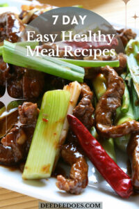 Easy Healthy Weekly Family Meal Plan (Week of 9/18/23)