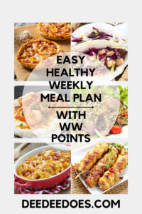 Easy Healthy Weekly Family Meal Plan (Week of 12/11/23)