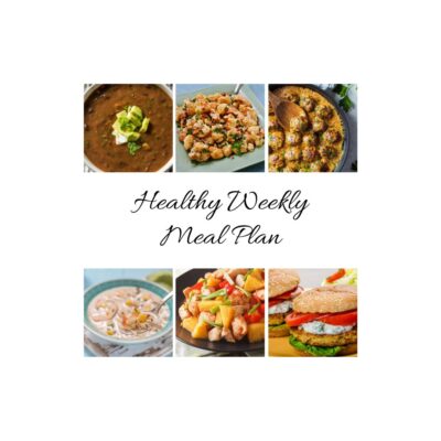 Easy Healthy Weekly Family Meal Plan (Week of 1/29/24)
