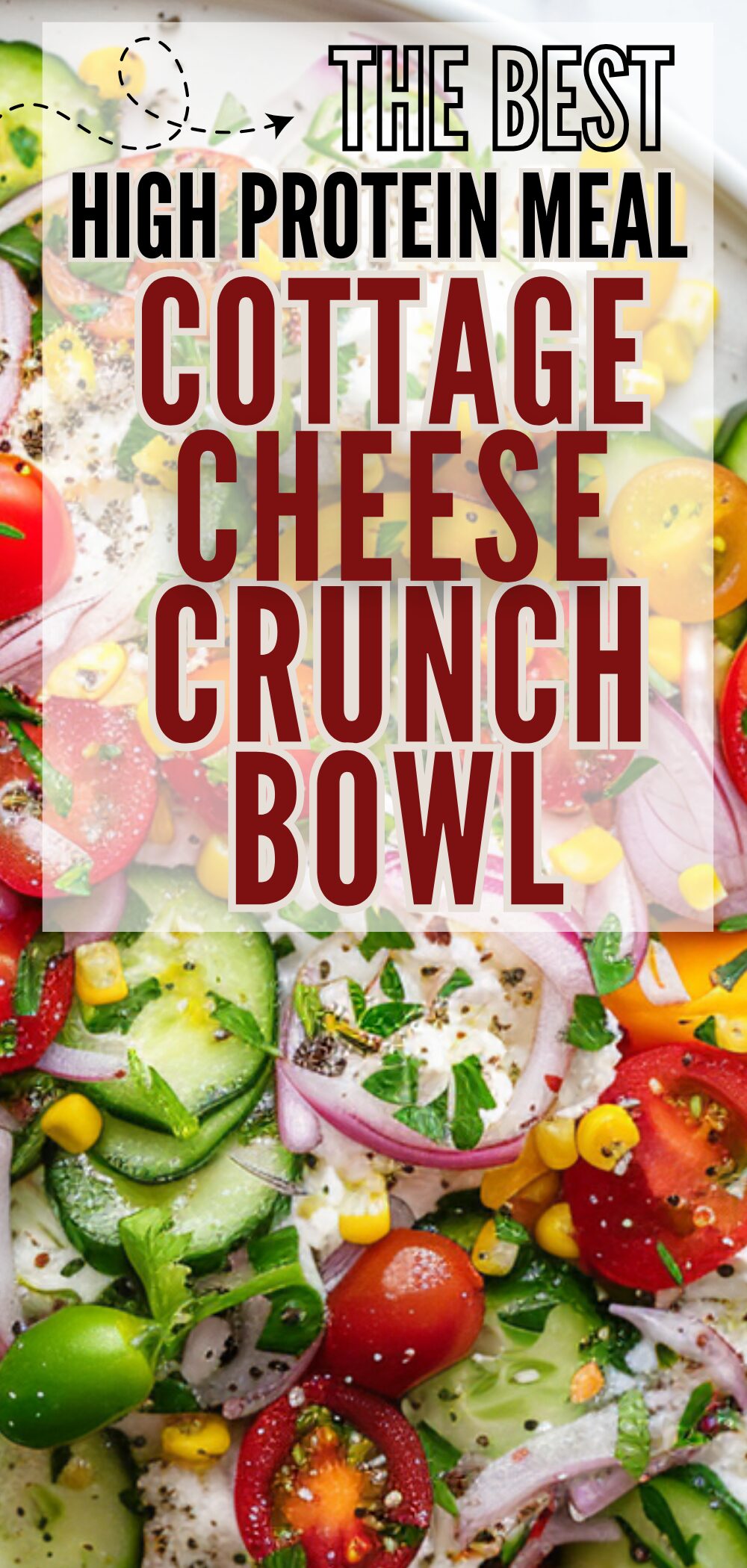 High Protein Cottage Cheese Crunch Bowl | High Protein Meals