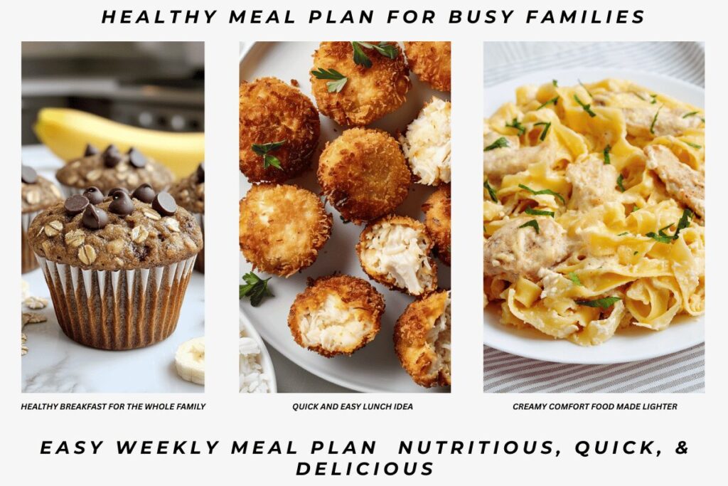 Healthy Weekly Meal Plan for Busy Families | Easy Meals & Tips