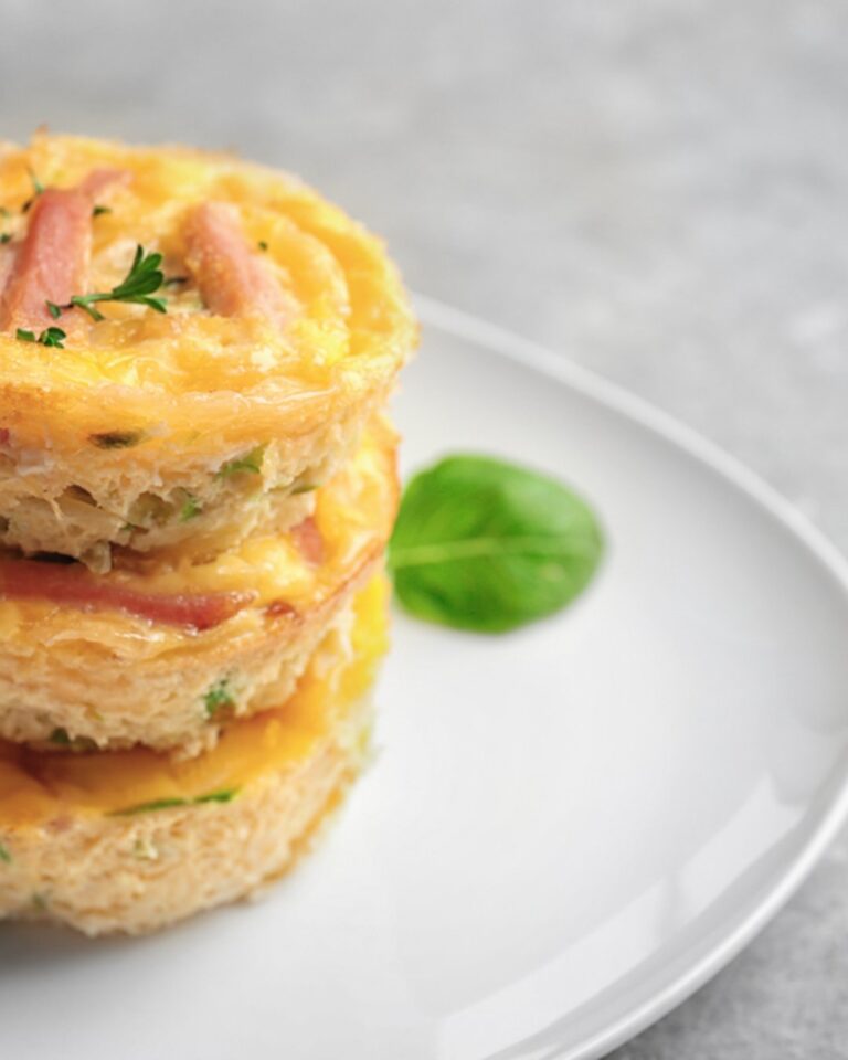 Bird's Nest Egg Bites high protein calorie deficit meal