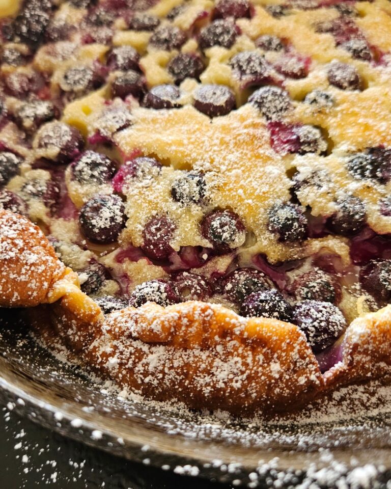 Blueberry Lemon Dutch Baby — a weekend brunch showstopper