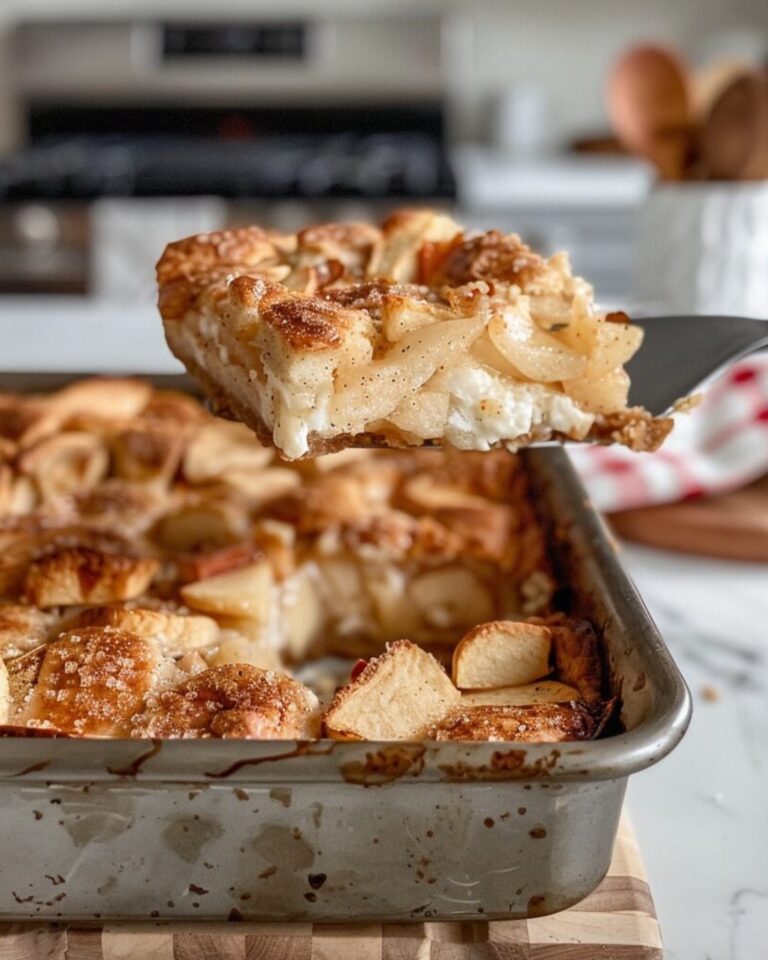 Cottage Cheese Apple Pie Bars high protein calorie deficit meal