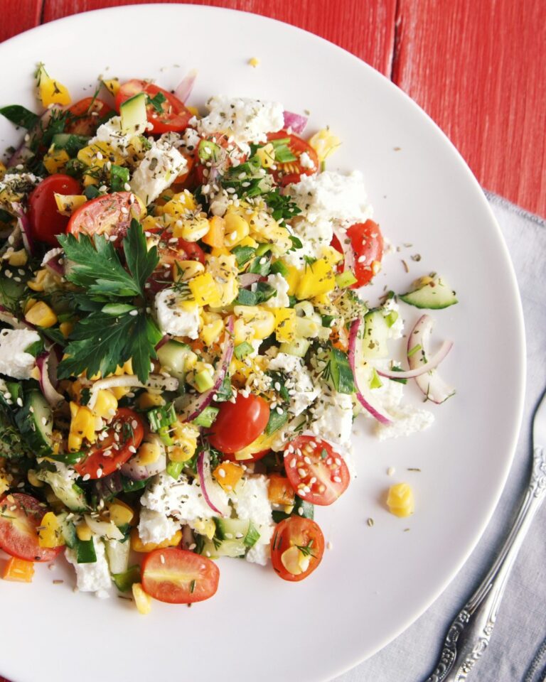 Cottage Cheese Crunch Bowl — fresh, crunchy, and light